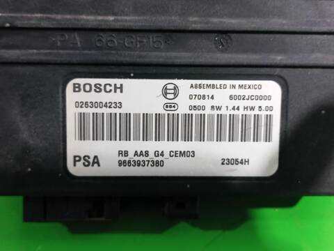 Foto 3ª: Centralita Motor ECU Citroen C4 1.6 16V HDI FAP 109CV [9HZDV6TED4] (2007)