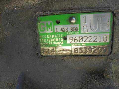 Foto 3ª: Caja Cambios Automatica Bmw Serie 3 315 320D BERLINA 136CV 100KW AUT. [204 D1] (2001)