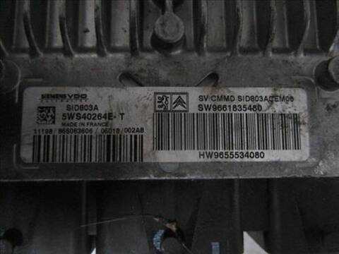 Foto 2ª: Centralita Motor ECU Peugeot 407 2.0 HDI 135 136CV 100KW [RHR (DW10BTED4)] (2006)