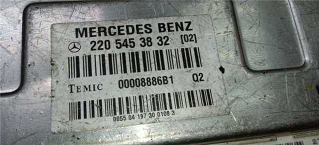Centralita Suspension Mercedes Clase S 220 3.2 320 CDI (220.025) [3.2 LTR. - 150 KW CDI CAT]