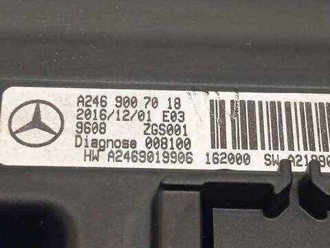 Foto 4ª: Pantalla Multifuncion Mercedes Clase B 150 B 180 CDI 246.212) 109CV 80KW [K9K460] (2017)