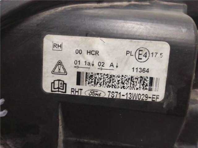 Foto 3ª: Faro Derecho Ford Mondeo 1.8 TDCI [QYBA]