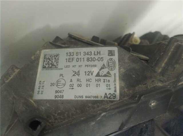 Foto 3ª: Faro Izquierdo Opel Corsa 1.3 EDITION ECOFLEX [1.3 LTR. - 70 KW 16V CDTI] [LKU]