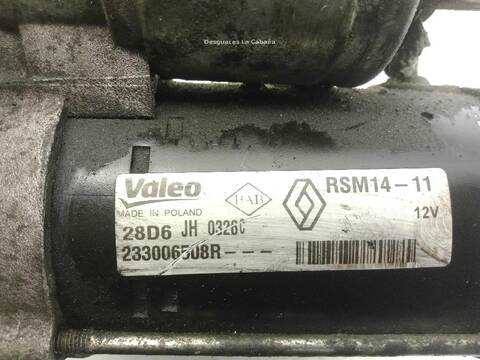 Foto 2ª: Motor de Arranque Dacia Sandero 1.5 DCI [K9K 612] (2012)