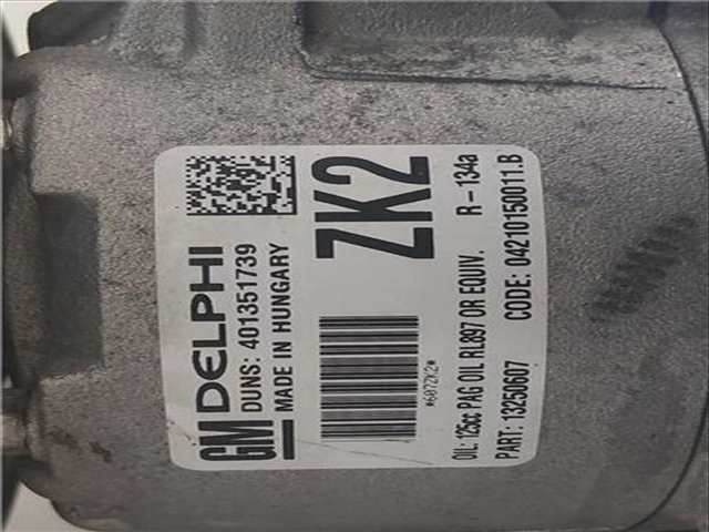 Foto 3ª: Compresor Aire Acondicionado Opel Astra 2.0 CDTI 160CV 118KW [A 20 DTH] (2010)