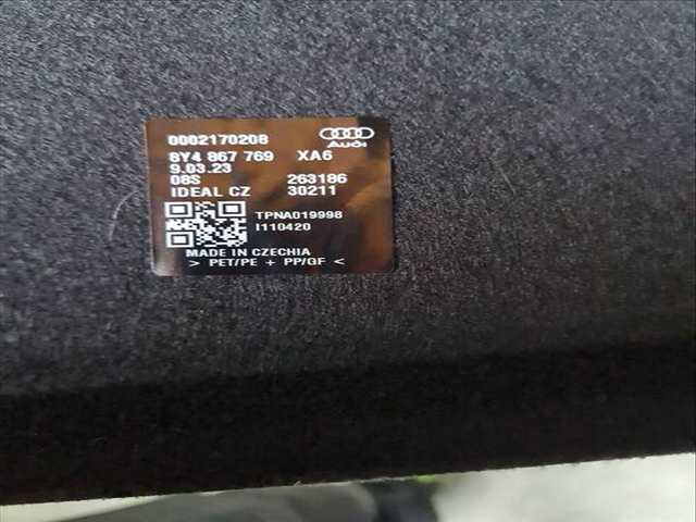 Foto 2ª: Bandeja Trasera Audi A3 35 TFSI MILD HYBRID 150CV 110KW [DFYA] (2023)