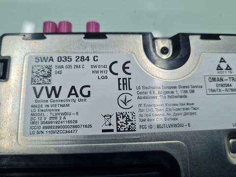 Foto 3ª: Centralita Motor ECU Volkswagen Golf LIFE 115CV 85KW [DTR] (2022)