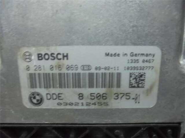 Foto 2ª: Centralita Motor ECU Bmw Serie 1 114 2.0 118D [2.0 LTR. - 105 KW TURBODIESEL CAT] [N47 D20 C]