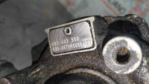 Turbocompresor Peugeot 307 BREAK XR 107CV 79KW