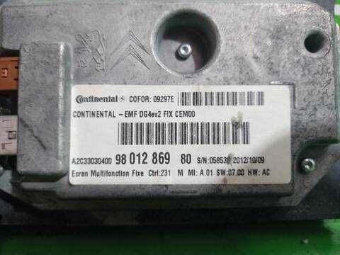 Foto 2ª: Pantalla Multifuncion Peugeot 508 ACTIVE 140CV [8DRHF8] (2011)