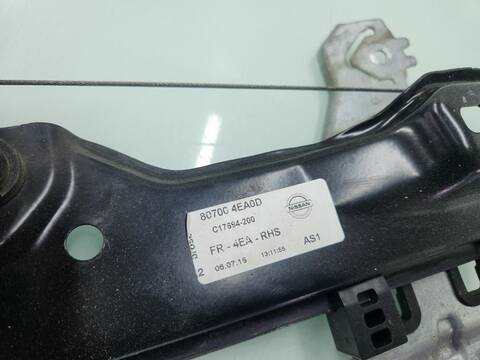 Foto 3ª: Elevalunas Eléctrico Delantero Derecho Nissan Qashqai TEKNA 110CV 81KW [K9K646] (2015)