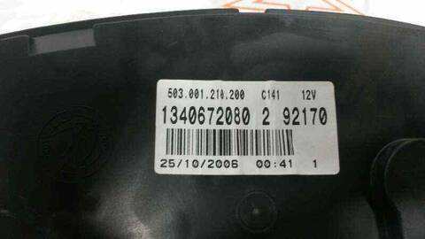 Cuadro de Instrumentos Fiat Ducato 84CV 62KW CAJA ABIERTA