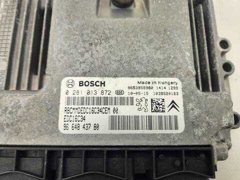 Foto 3ª: Centralita Motor ECU Citroen Berlingo SX 90CV 66KW [9HX] (2010)