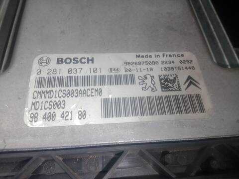 Foto 3ª: Centralita Motor ECU Citroen C4 1.5 BLUEHDI 130 BBYHZB) 131CV 96KW [YHZ (DV5RC)] (2021)