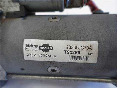 Foto 3ª: Motor de Arranque Nissan Qashqai 2.0 DCI A LAS 4 RUEDAS 150CV 110KW [M9R] (2013)
