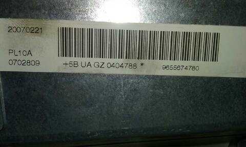 Foto 3ª: Airbag Delantero Derecho Peugeot 307 1.6 HDI FAP CAT 9HZ - DV6TED4) BERLINA 109CV 80KW [9HY] (2007)