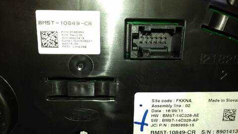 Foto 3ª: Cuadro de Instrumentos Ford C Max TREND 115CV 85KW [T1DA] (2011)