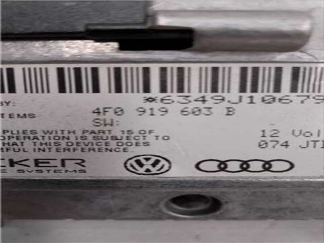 Sistema GPS Audi A6 2.0 [2 0 LTR. - 96 KW 20V CAT ALT)] AVANT 131CV