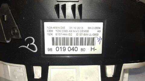 Foto 3ª: Cuadro de Instrumentos Peugeot 208 ACTIVE 68CV 50KW [8H01] (2013)