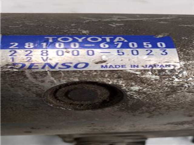 Foto 2ª: Motor de Arranque Toyota Land Cruiser 3.0 D-4D GX [3 0 LTR. - 122 KW TD] 166CV