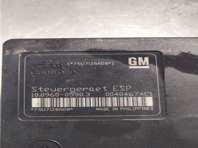 Foto 3ª: Abs Opel Zafira 1.9 COSMO [1.9 LTR. - 110 KW 16V CDTI CAT (Z 19 DTH - LRD)] [Z19DTH]