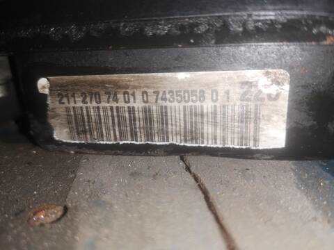 Foto 3ª: Caja Cambios Automatica Mercedes Clase C 160 646811 BERLINA AUT. (2008)