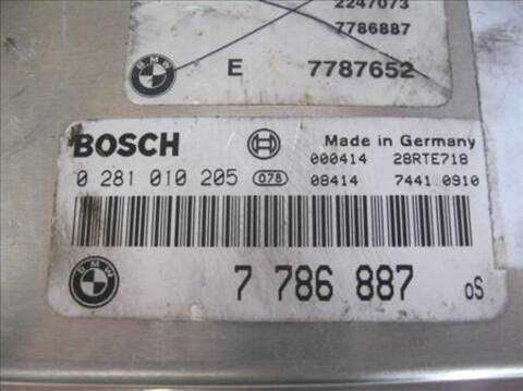 Foto 3ª: Centralita Motor ECU Bmw Serie 3 315 2.0 320D BERLINA 136CV 100KW [D/ 2904D1] (1998)