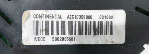 Foto 2ª: Cuadro de Instrumentos Iveco Daily F1AGL411C FURGON (2017)