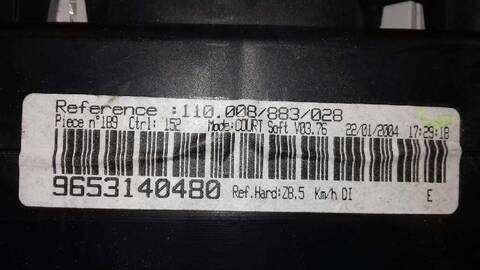 Foto 3ª: Cuadro de Instrumentos Peugeot 607 PACK 133CV 98KW [4HXDW12TED4FAP] (2004)