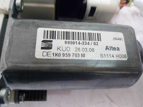 Foto 2ª: Elevalunas Manual Trasero Izquierdo Seat Altea FAMILY 105CV [BXE] (2006)