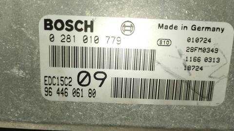 Foto 4ª: Centralita Motor ECU Peugeot 307 XS 107CV 79KW [RHS] (2001)