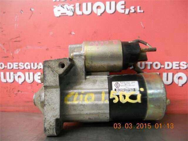 Motor de Arranque Renault Clio 1.5 AUTHENTIQUE CONFORT [1.5 LTR. - 74 KW DCI DIESEL]