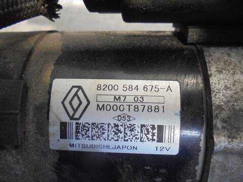 Foto 3ª: Motor de Arranque Renault Clio AUTHENTIQUE GRANDTOUR 86CV 63KW [K9K T7] (2008)