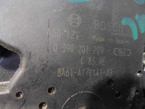 Foto 4ª: Motor Limpia Trasero Ford Fiesta AMBIENTE 82CV 60KW [SNJB] (2010)