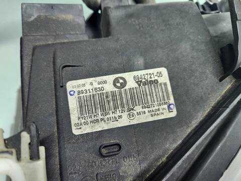 Foto 3ª: Faro Izquierdo Bmw Serie 3 315 325I BERLINA 218CV 160KW [N52B25A] (2005)