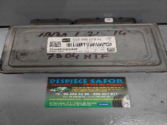 Centralita Motor ECU Seat Ibiza 1.2 G