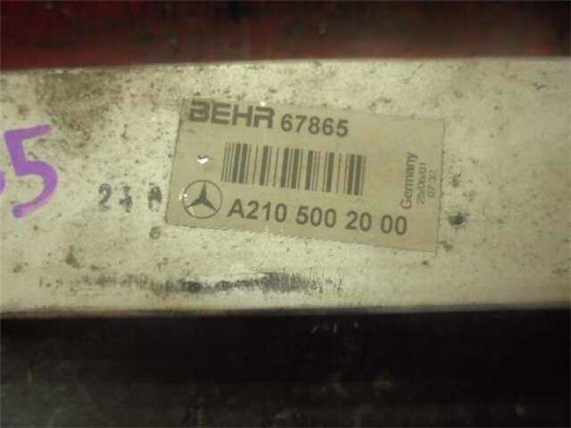 Foto 2ª: Intercooler Mercedes Clase E 180 E 270 CDI (210.016) [OM 612.961]