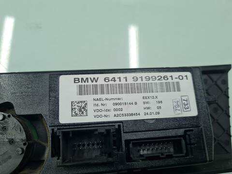 Foto 3ª: Mando Climatizador Bmw Serie 3 315 320D COUPE 177CV 130KW [N47D20C] (2009)