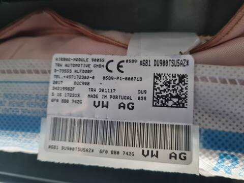 Airbag Cortina Delantero Derecho Seat Ibiza ERENCE 95CV 70KW