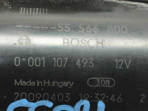 Foto 4ª: Motor de Arranque Opel Corsa 1.2 16V CAT Z 12 XEP - LB4) 80CV 59KW [Z12XEP] (2009)