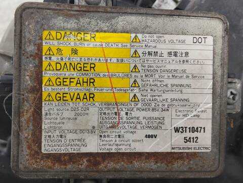 Foto 2ª: Faro Izquierdo Honda Accord 2.2I CTDI EXECUTIVE 140CV [N22A1] (2003)