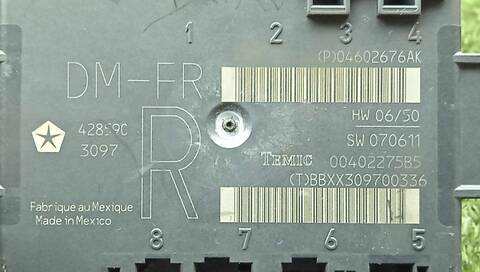 Foto 3ª: Centralita Motor ECU Jeep Cherokee 2.8 CRD 4X4 177CV 130KW [ENS] (2008)