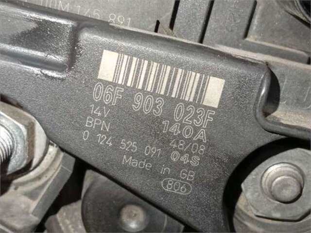 Alternador Volkswagen Golf 2.0 ADVANCE [2.0 LTR. - 81 KW TDI]