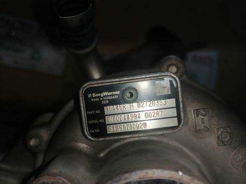 Foto 3ª: Turbocompresor Dacia Sandero K9KE8 (2012)