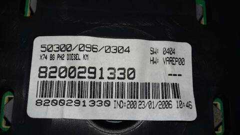 Foto 2ª: Cuadro de Instrumentos Renault Laguna 1.9 DCI DIESEL FAP CAT 110CV 81KW [F9Q758] (2006)