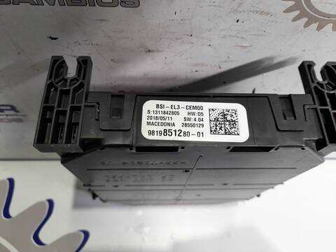 Foto 3ª: Caja Reles Fusibles Peugeot Expert 1.6 BLUE-HDI FAP 116CV 85KW FURGON [D/ BH01] (2018)