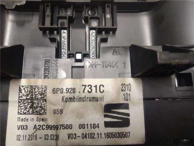 Foto 3ª: Cuadro de Instrumentos Seat Ibiza 1.4 TDI (75CV) [CUS]