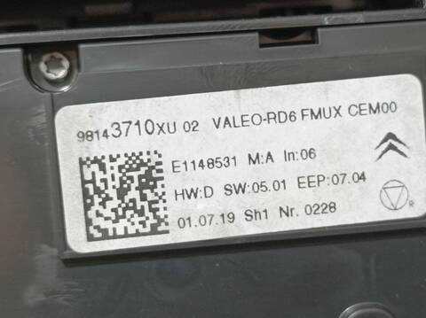 Foto 3ª: Pantalla Multifuncion Citroen C3 FEEL 102CV 75KW [YH01] (2019)