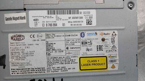 Foto 3ª: Sistema Audio Radio CD Bmw i3 ELECTRIC 170CV 125KW [IB1P25B] (2018)