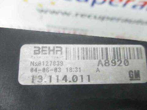 Foto 2ª: Radiador Calefaccion A.A. Opel Corsa Z12XE (2003)